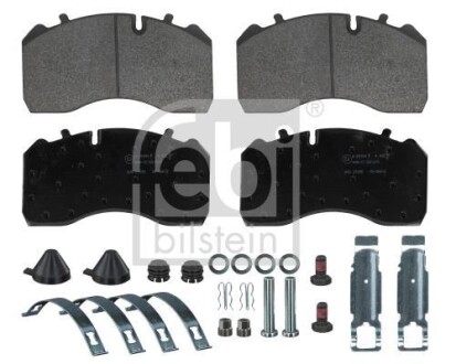 Гальмівні колодки, дискове гальмо (набір) FEBI BILSTEIN 16719
