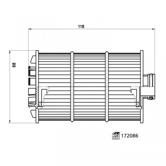 Масляний фільтр FEBI BILSTEIN 172086