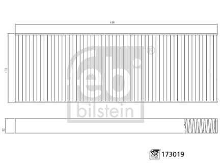 Фільтр салону FEBI BILSTEIN 173019 (фото 1)