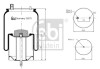 Кожух пневматической рессоры FEBI BILSTEIN 35675 (фото 1)