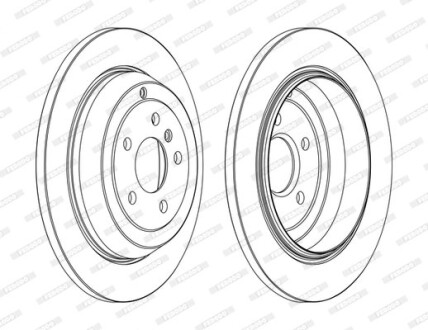 Диск гальмівний FERODO DDF1530C