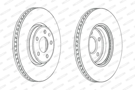 Диск гальмівний FERODO DDF1996C1