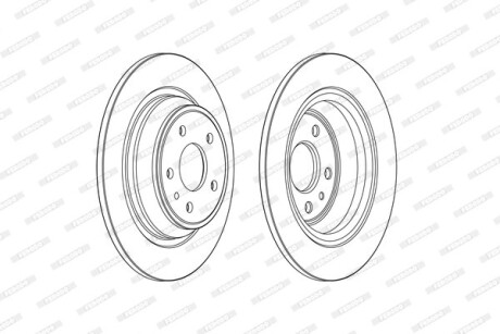 Диск гальмівний FERODO DDF2338C