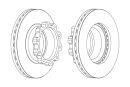Гальмівний диск FERODO FCR170A