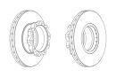 Гальмівний диск FERODO FCR215A