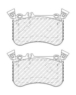 Гальмівні колодки KLASA A (W176), 06.1 FERODO FDB5109