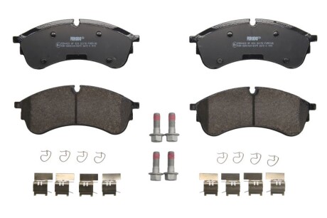 Колодки гальмівні дискові (комплект 4 шт) FERODO FVR5105