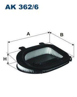 Фільтр повітря FILTRON AK3626