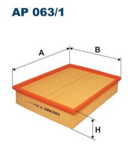 Фільтр повітряний FILTRON AP0631