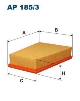 Фільтр повітря FILTRON AP1853