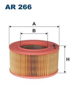 Фільтр повітря FILTRON AR266