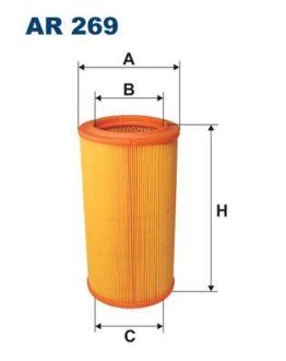 Фільтр повітряний FILTRON AR269