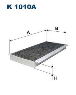 Фільтр салону FILTRON K1010A