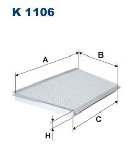 Фільтр салону FILTRON K1106