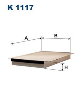 Фільтр салону FILTRON K1117