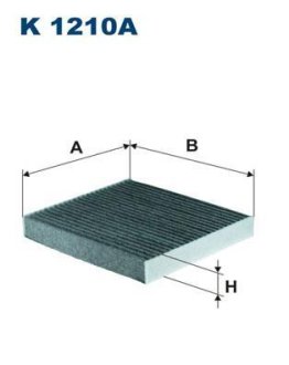 Фільтр салону FILTRON K1210A