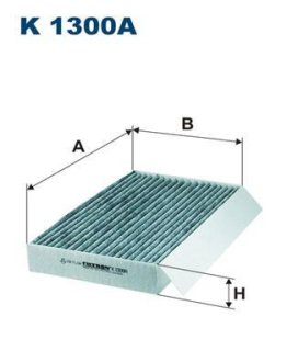 Фільтр салону FILTRON K1300A