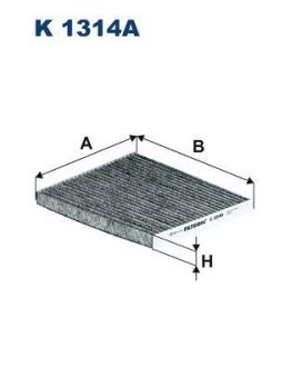 Фільтр салону FILTRON K1314A