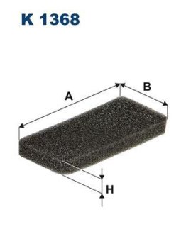 Фільтр салону FILTRON K1368