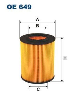 Фільтр масла FILTRON OE649