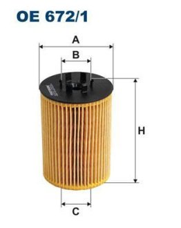 Фільтр масла FILTRON OE6721