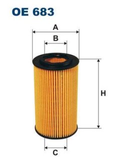 Фільтр масла FILTRON OE683