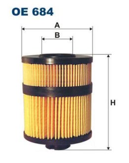 Фільтр масла FILTRON OE684