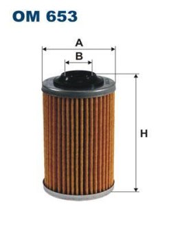 Фільтр масла FILTRON OM653