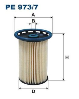 Фільтр палива FILTRON PE9737