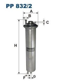 Фільтр палива FILTRON PP8322