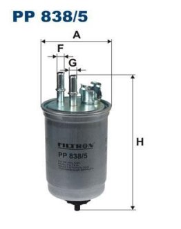 Фільтр палива FILTRON PP8385