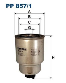 Фільтр палива FILTRON PP8571