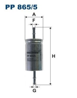 Фільтр палива FILTRON PP8655