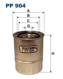 Фільтр палива FILTRON PP904