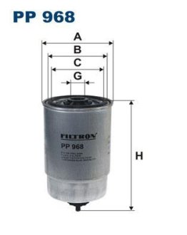 Фільтр FILTRON PP968