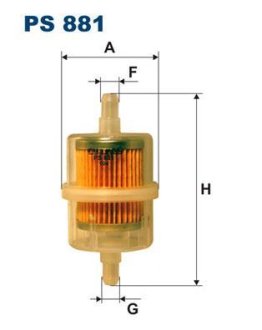 Фільтр палива FILTRON PS881