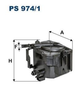 Фільтр палива FILTRON PS9741