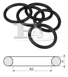 Ущільнююче кільце Fischer Automotive One (FA1) 295150100 (фото 1)