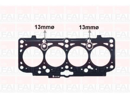 Прокладка Г/Б Audi/VW 1.9SDI/TDI AHF/AGR MLS MOT- 2! 1.63MM Fischer Automotive One (FA1) HG1011A