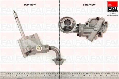 Масляна помпа 1.9D/TD VW T4 (ABL/1X) Fischer Automotive One (FA1) OP229 (фото 1)