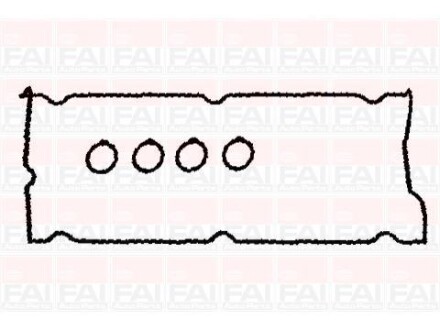 Прокладка клапанної кришки Fischer Automotive One (FA1) RC1085S