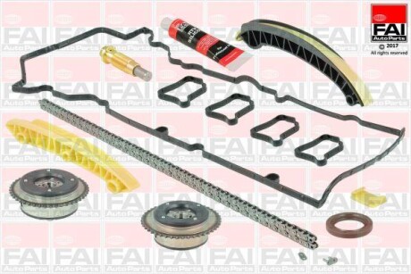 Комплект ГРМ (ланцюг + елементи) Fischer Automotive One (FA1) TCK101VVT