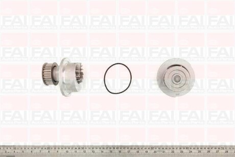 Водяна помпа Opel Astra F/G/Corsa B/Vectra B 1.4 16V/1.6 16V 1993- Fischer Automotive One (FA1) WP3084