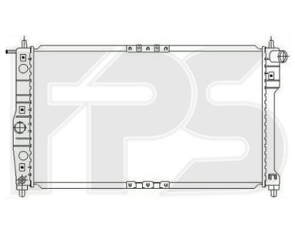 Радіатор охолодження FPS FP 22 A847