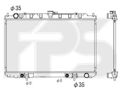 Радіатор охолодження FPS FP 50 A75