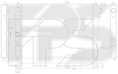 Радіатор охолодження FPS FP 52 A331