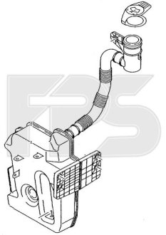 Бачок вмістом більш як 2 л FPS FP6407100