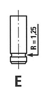 Клапан EX Opel 1,4 91-(31x7x104,6) FRECCIA R4637RCR