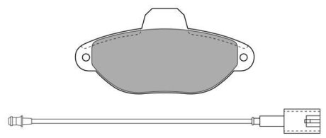 Колодки тормозные передние FBP-0911-01 FREMAX FBP091101