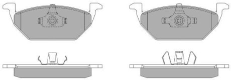 Колодки тормозные передние FBP-1070 FREMAX FBP1070